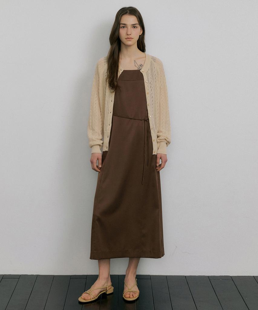 OCTETTE Iris Satin Square Neck Ops_2Color