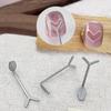 Set Magneti Cuore Strumento per Nail Art con Guida a Y per Manicure Fai da Te Barre Magnetiche Professionali per Motivi a Forma di Cuore