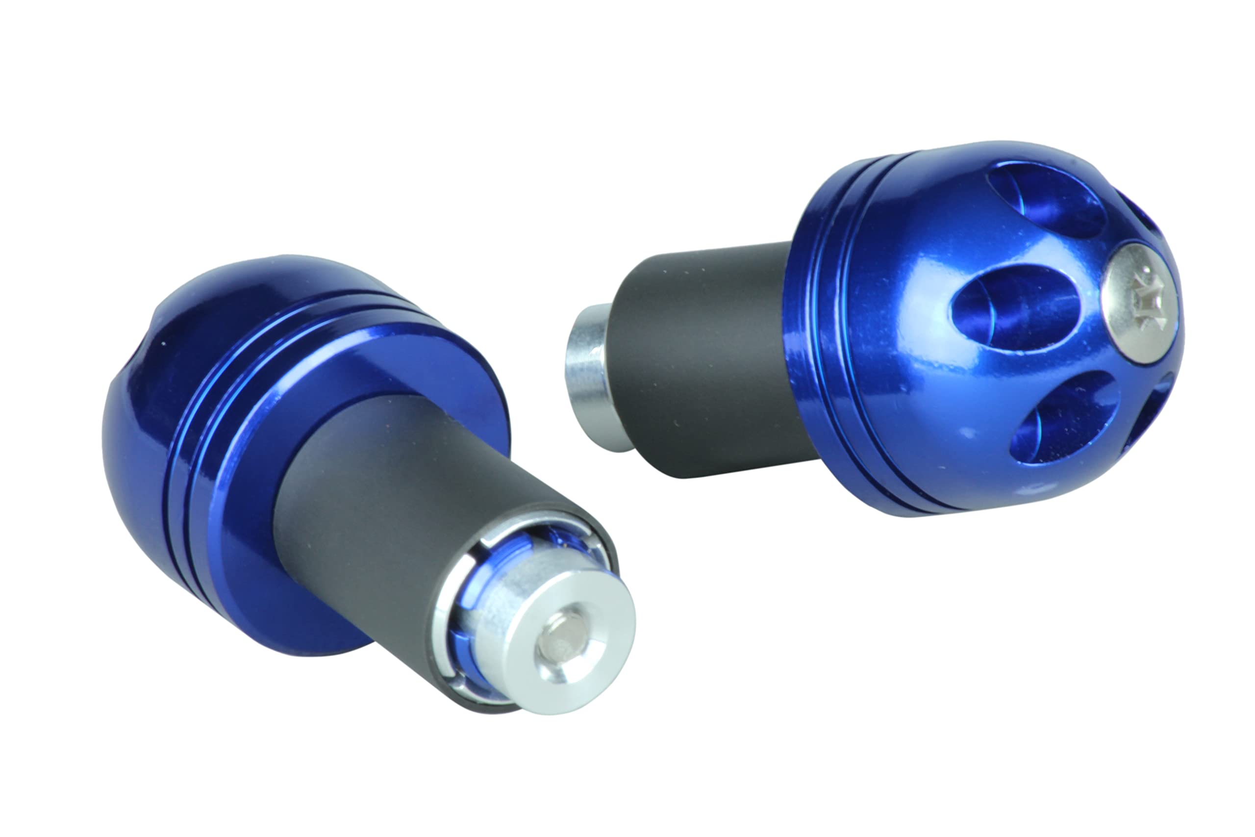 POSH FAITH Motorcycle Supplies Handlebar End VIVID Big Bar End синий