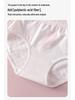 Lot de 4 culottes en coton pour filles - Confortables, respirantes, antibactériennes, pour enfants de taille moyenne à grande