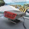 Vehicle Heating Cooling Fan Windshield Defogger Demister Defroster Car Heater Self Adhesive Electric Heater Cooling Fan