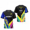 Shanghai Major Navi Esports Team Uniform Men's T-shirt CS2 Game Competition Player Uniform T-shirt Navy Blue Champion Tops