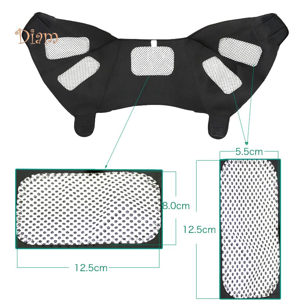 VIGOR GOODs Unisex Shoulder Self-Heating Belt Protector Support Body Muscle Pain Relief Pad