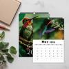 1pc, 2026 Bird Calendar, Nature and Birds, 12 Different Designs, Wall Calendar, Birthday, Christmas, New Year Gift