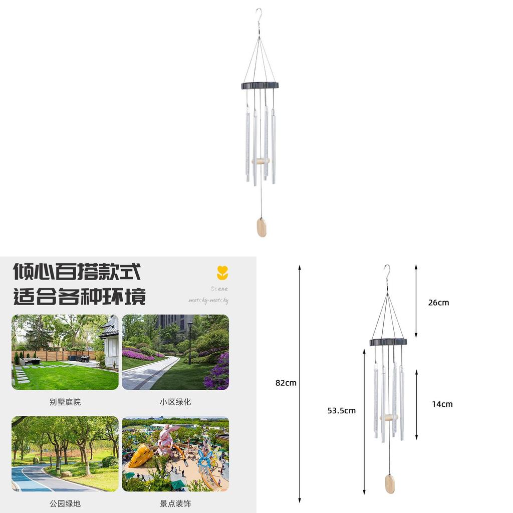 Solar-Blasen-Windspiel-Licht mit LED-Beleuchtung für die Außendekoration im Garten