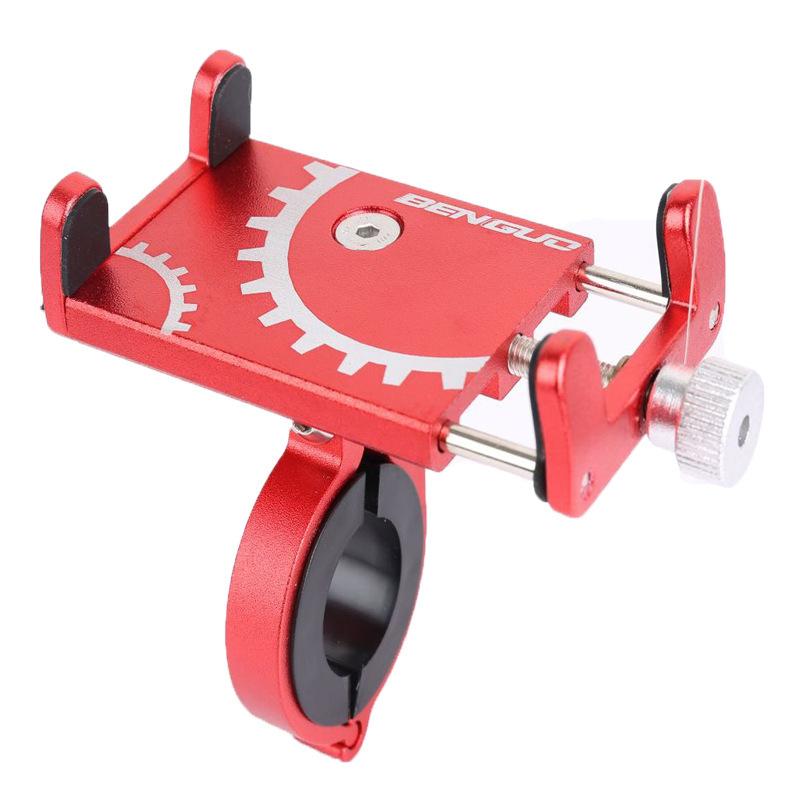 Bicycle Phone Holder ,Aluminium Alloy Navigation Phone Stand Rack Mobile Phone Bracket For Electric Bike Motorcycle