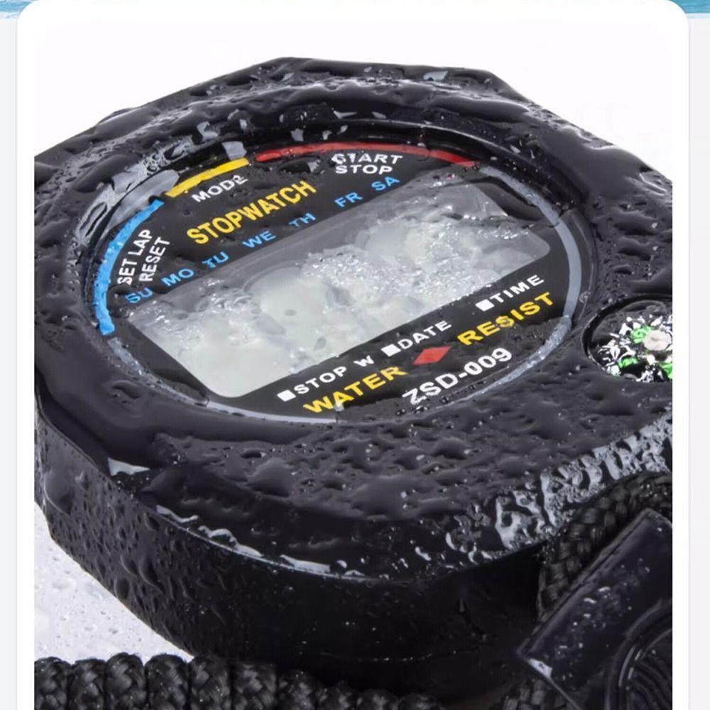 Large Display Electronic Digital Stopwatch Handheld Chronograph Timer Sport Stopwatch Track Field