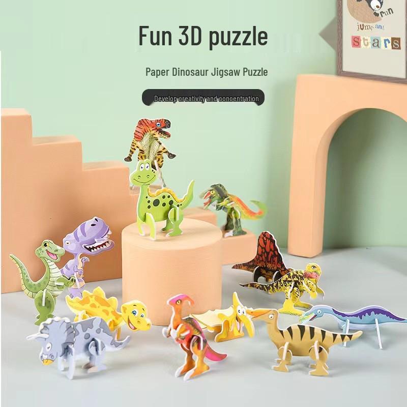 Children's 3D Capybara Puzzle Toy - Cute Cartoon Shape