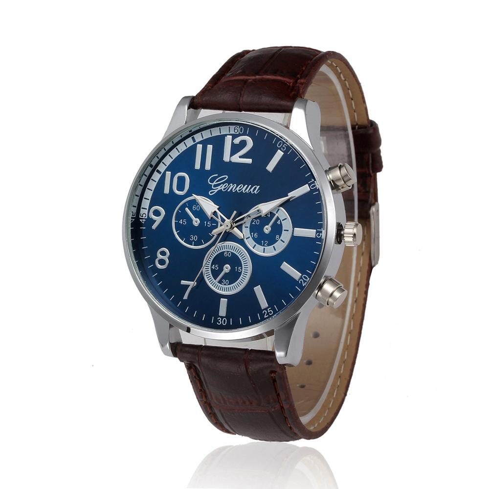 Men's Watches Relogio Masculino Erkek Kol Saati Reloj Hombre Elegant Fashion Man Watch Luxury Geneva Men Clock Montre Homme
