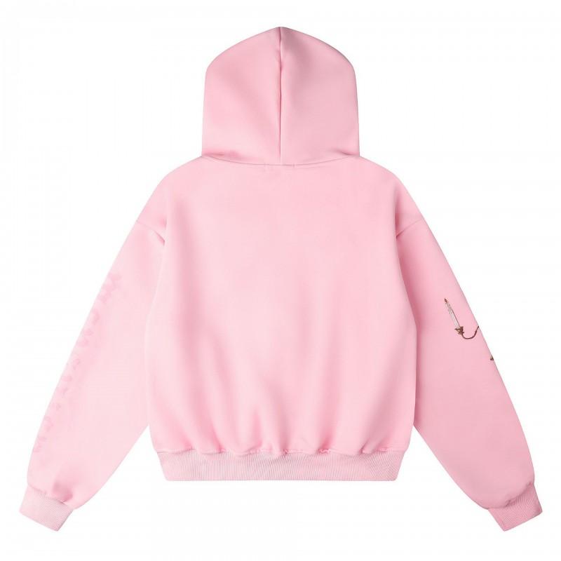Womens Loose Fit Zip-Up Hoodie 3D Animal Print Retro Streetwear Casual Outerwear