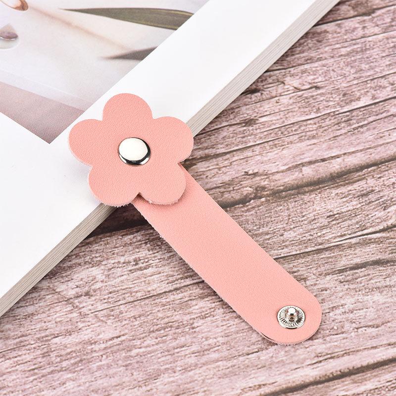 1PC Data Cable Winder Headphone Charging Cable Storage Organization Cable Protector Fruit Flower Cable Winder Cable Organizer