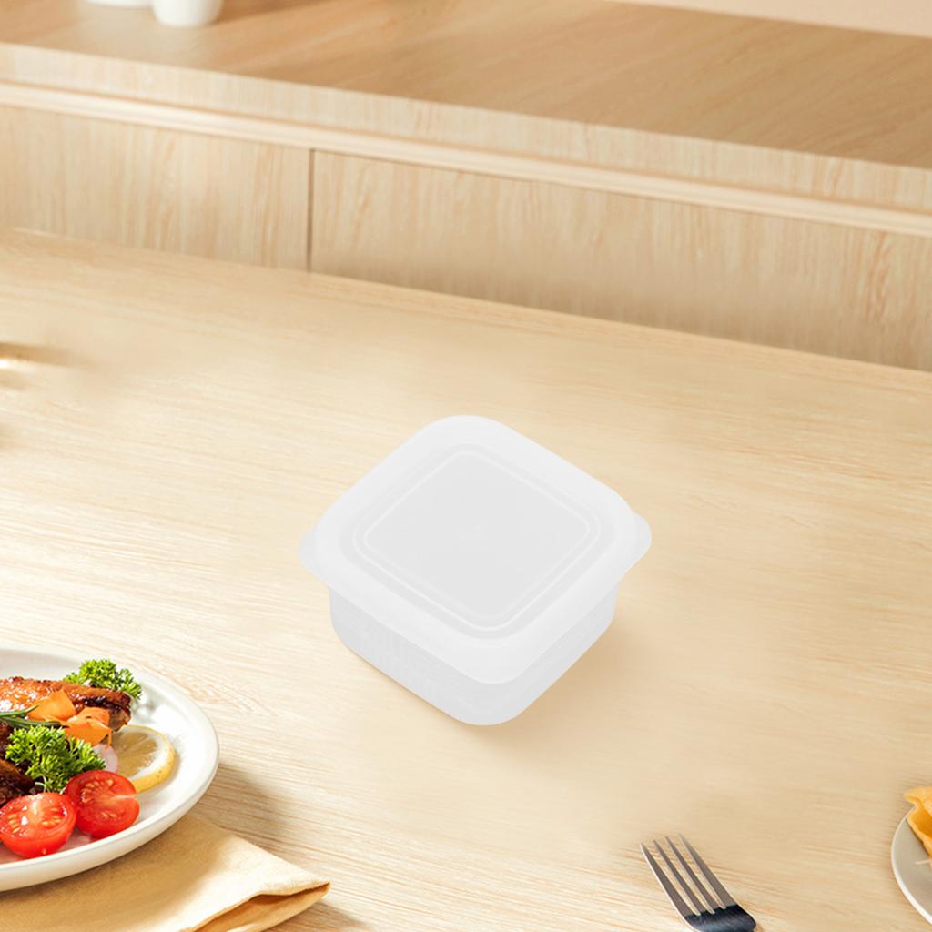 8 Compartment Refrigerator Box Set Space-saving Box Space-saving Containers 32*32*24cm Refrigerator Storage Box
