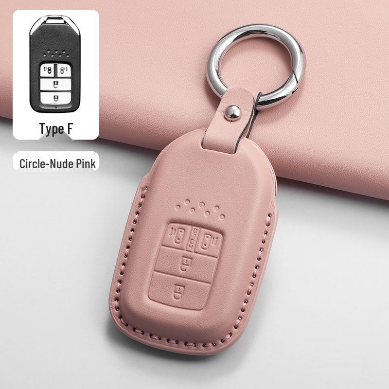 Honda Key Cover: Compatible with Vezel, Odyssey, CR-V, Accord, Civic, XR-V, Lingpai, UR-V, Fit, and Haoying.