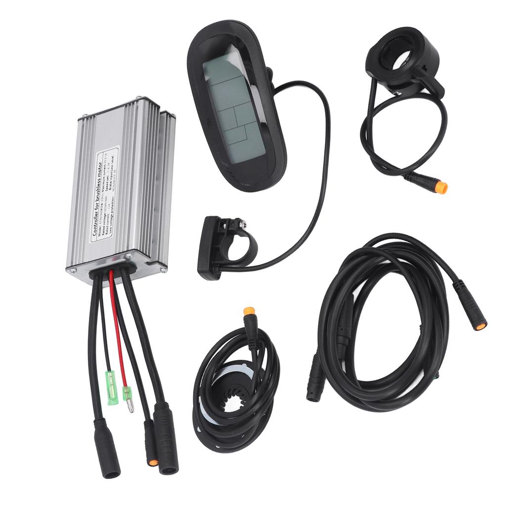 22A Sada ovladače pro elektrokolo s panelem LCD6, 130X palcovou páčkou plynu, 8C asistenčním senzorem pro 500W motor