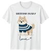 Cute Siberian Husky Love TShirt Dog Breed Tee Gift