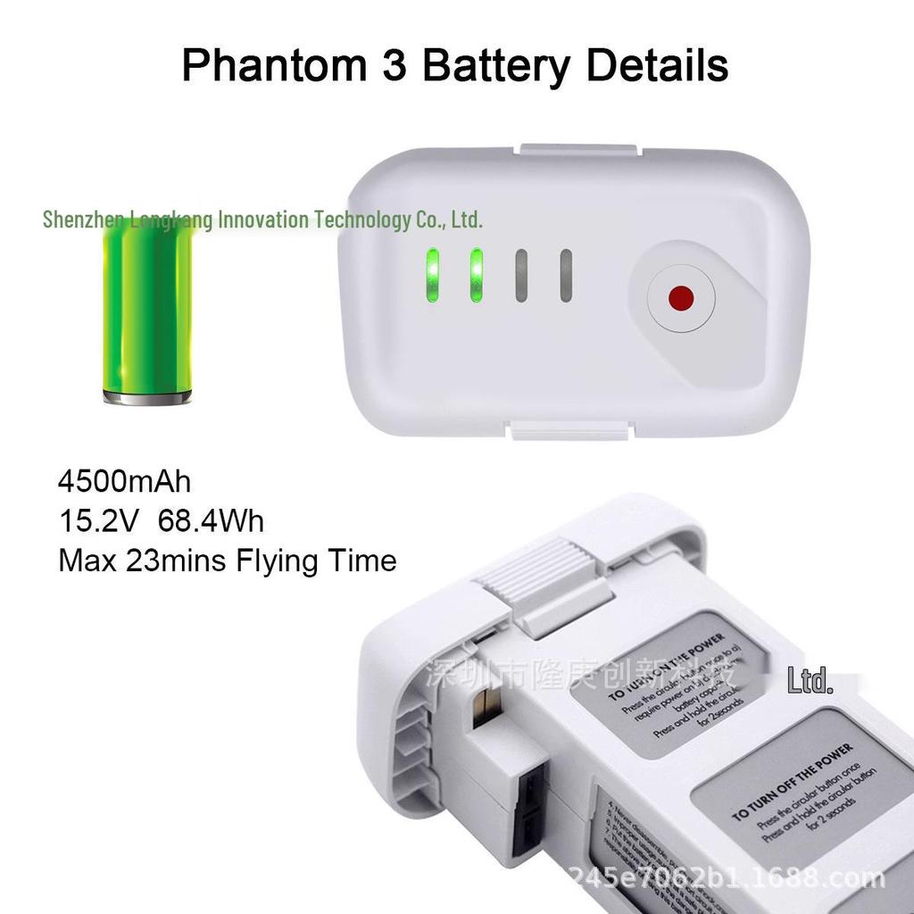 DJI Phantom 3 Drone Battery 4500mAh Replacement