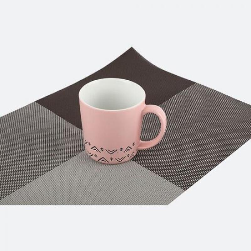 1 x Modern Pink Handle Mug
