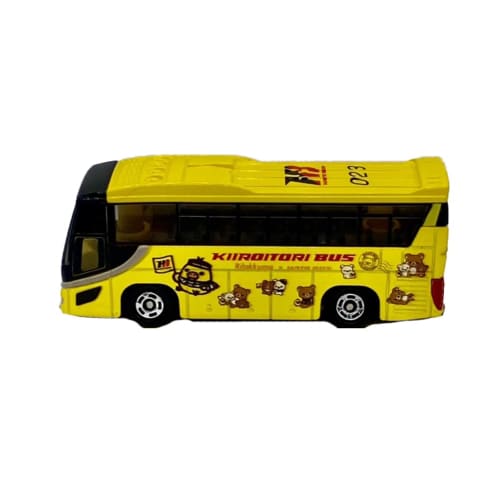 TAKARA TOMY Tomica Rilakkuma X Hato Bus Wrapping Bus (Kiiroitori)