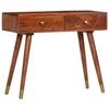 VidaXL Console Table 90x35x76 Cm Solid Acacia Wood