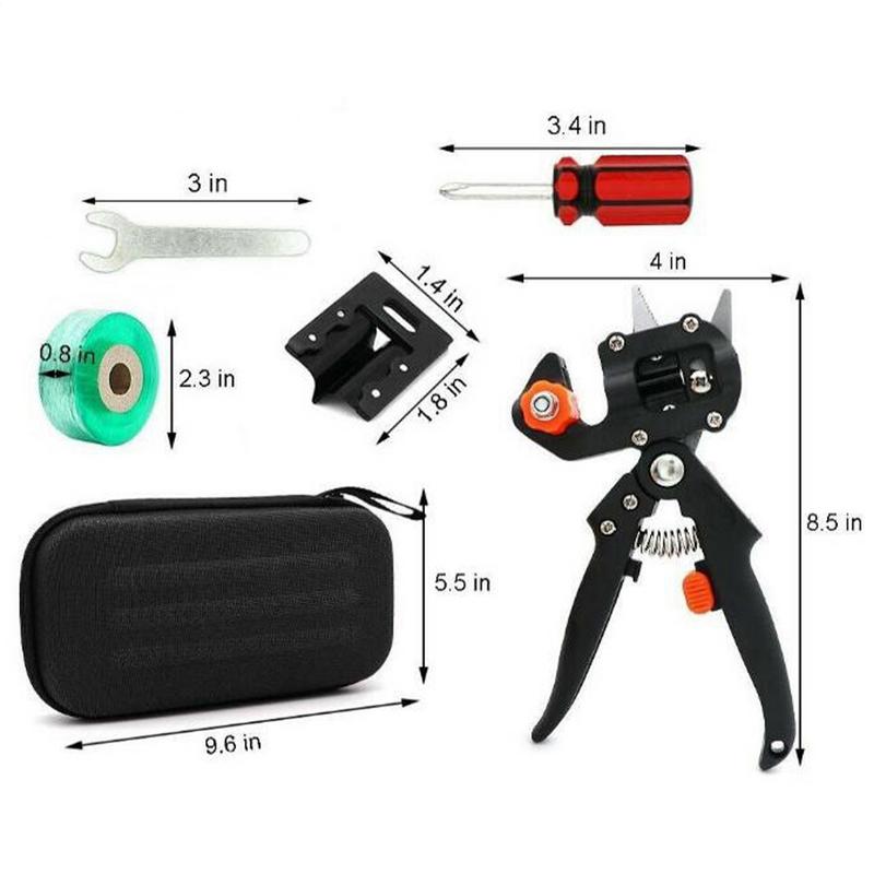 multi-function Grafting Pruner Gardening Branch Cutting Hand Shears Grafting Tool Professional Branch Cutter gardening tools set