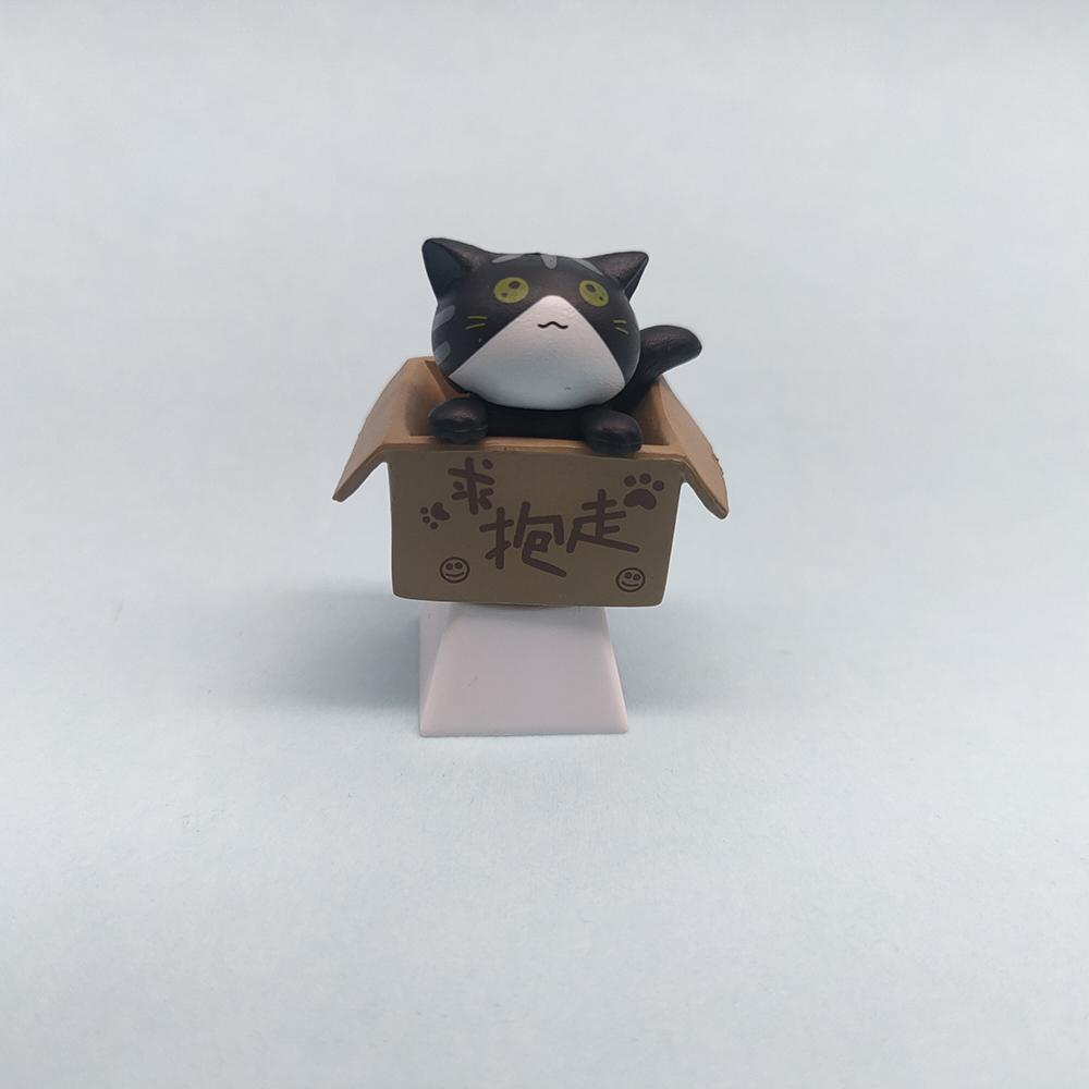 Customize Your Keyboard With Cute Cat Keycaps - Pbt Axis Cherry Mx Artisan Anime Pink Kawaii Accessories