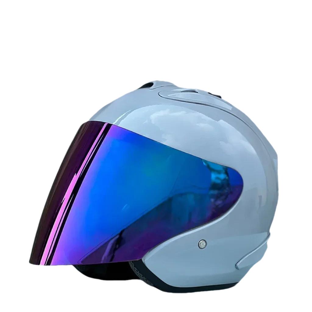 SZ Ram 3/4 Open Face Helmet Approved Racing Safety Hat Summer Season Safety Single Len Motorcycle Helmet Women Men ECE Capacete