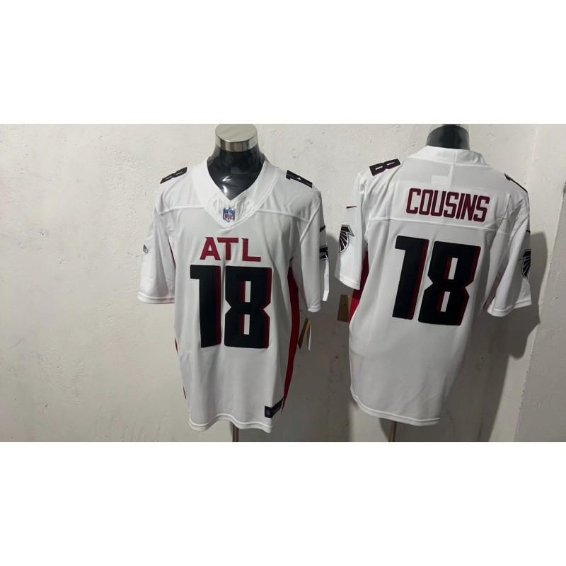 Mens Cotton Football Jersey Michael Penix Jr Atlanta Falcons NFL Style Sports Apparel Wear