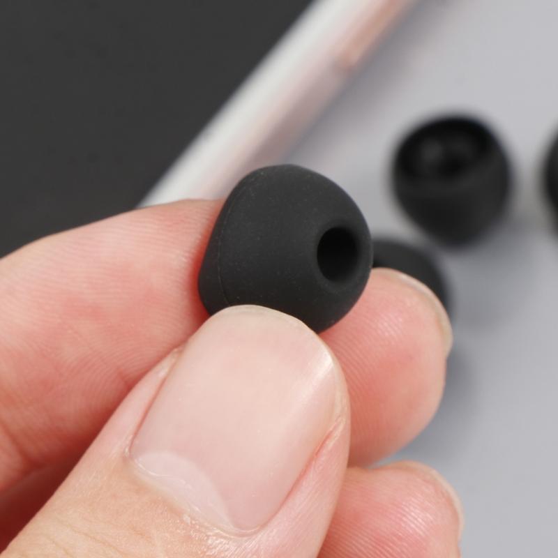 18Pcs Silicone Replacement Earbud Ear Buds Tips for 3.8mm-4.2mm Nozzle Earbuds Earphones,Small Medium Large, S/M/L