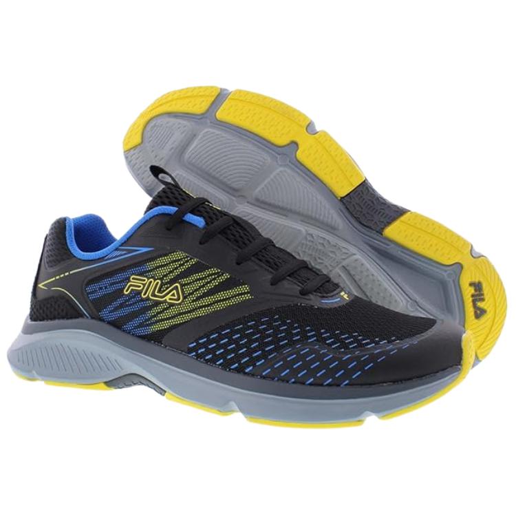 FILA Memory Trexler 3 Fashion Comfortable Low-Top Running Shoes Men sneaker Black 1RM01846-042