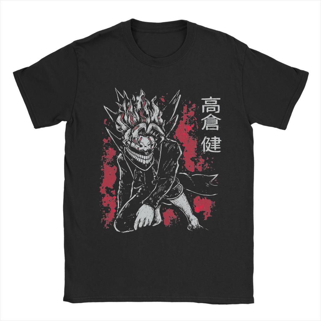 Drucken Dandadan Anime T-Shirt Herren Rundhals Kurzarm Kleidung Okarun Baumwolle Sommer OberteileOberteile