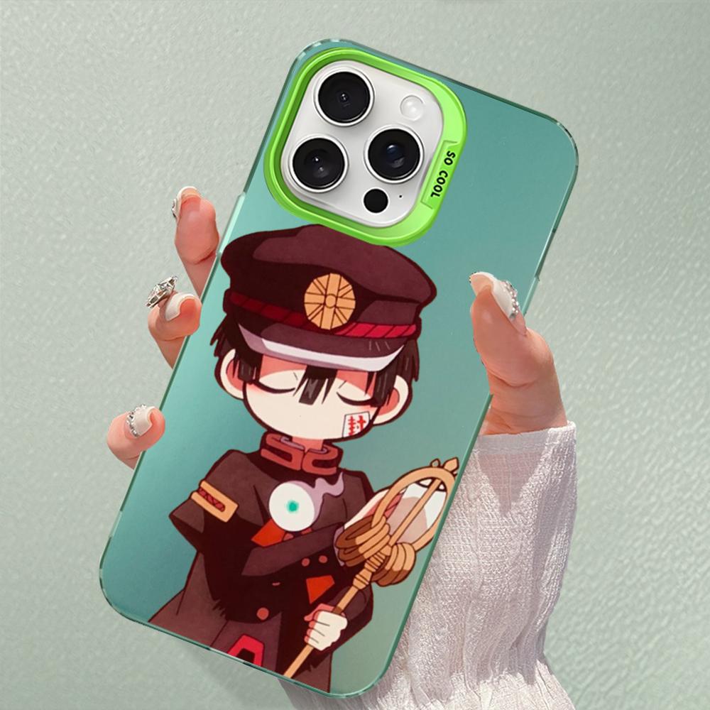 

Hanako Kun Yashiro anime Phone Case For iPhone 16 15 14 13 12 11 Pro Max X XR XSMAX 8 7 Plus Matte Shockproof Back Cover iPhone 15pro max