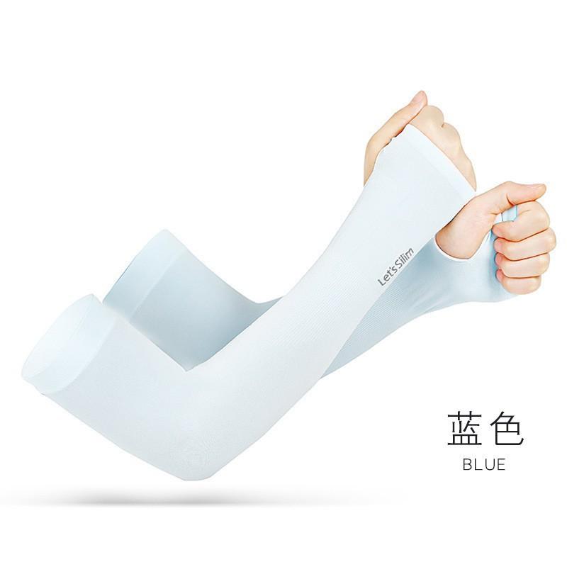 Ice Sleeves Men's Women's Summer Arm Guards Summer Ice Silk Sunscreen Sleeves Gloves Outdoor Ice Sleeves