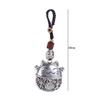 Charms Short Lanyard Lucky Cat Key Chain Chinese Style Pendant Maneki Neko Pendant Key Chain Strap