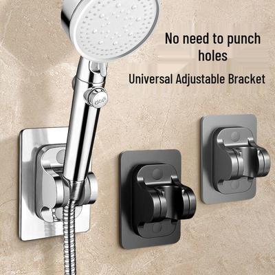 Universal Adjustable Shower Head Bracket – Punch-Free Wall Mount Holder