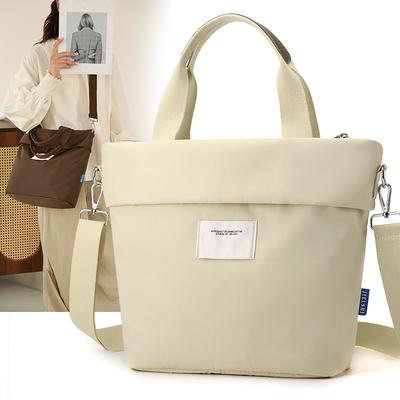 Trend Shopping Messenger Bag Lightweight Anti-splashing Nylon Bag Fashion Travel Shoulder Bag Women's Handbag