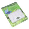 Portable 4 Compartment Smart Pill Box with 8 Group Alarm Reminder for Travel Home Medication Pills Organizer