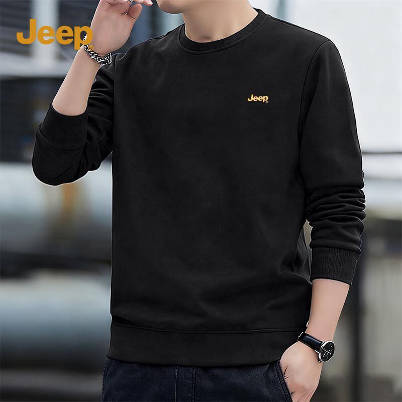 Jeep Men's Casual Crewneck Sweatshirt