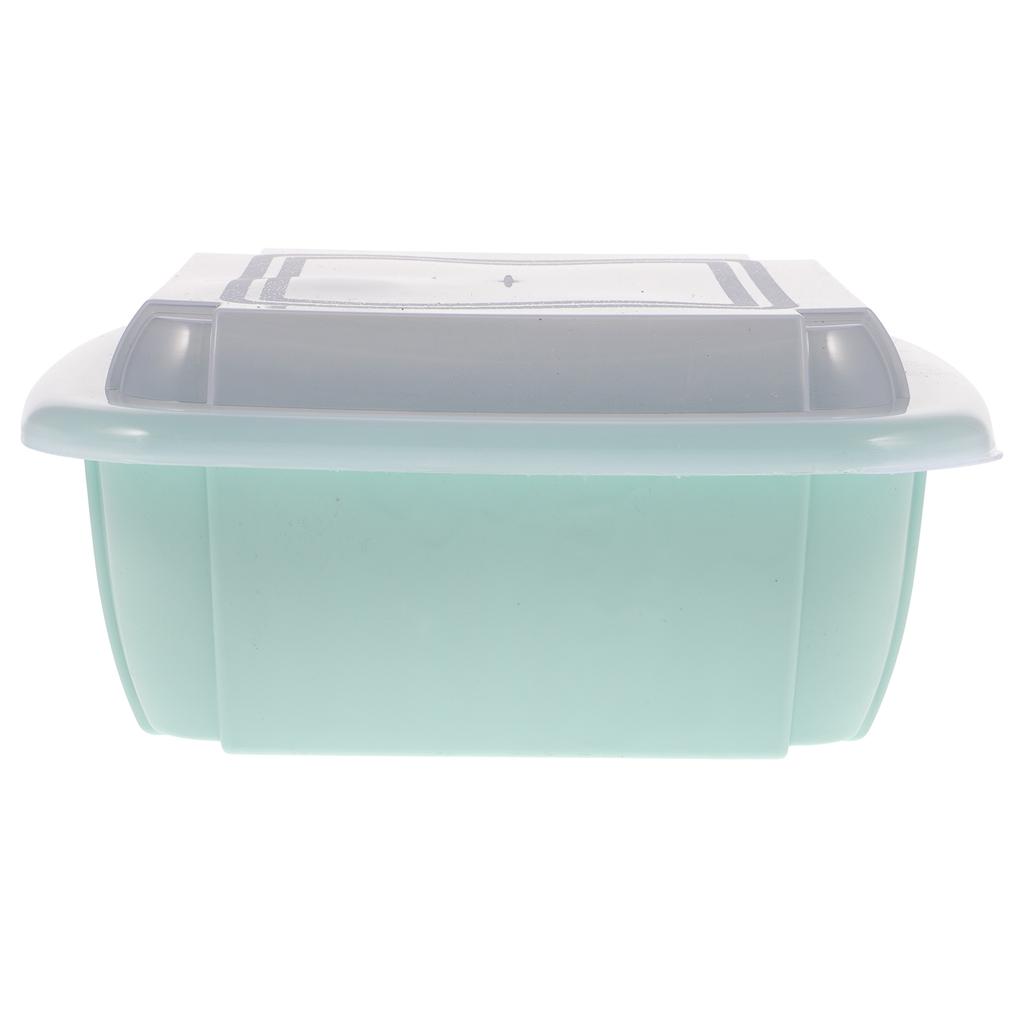 Lebensmittelbehälter Abtropfkorb Multifunktionale Gemüseschüssel Kunststoff Waschen Geschenk Obstwaschen Weiß Doppelschichtig