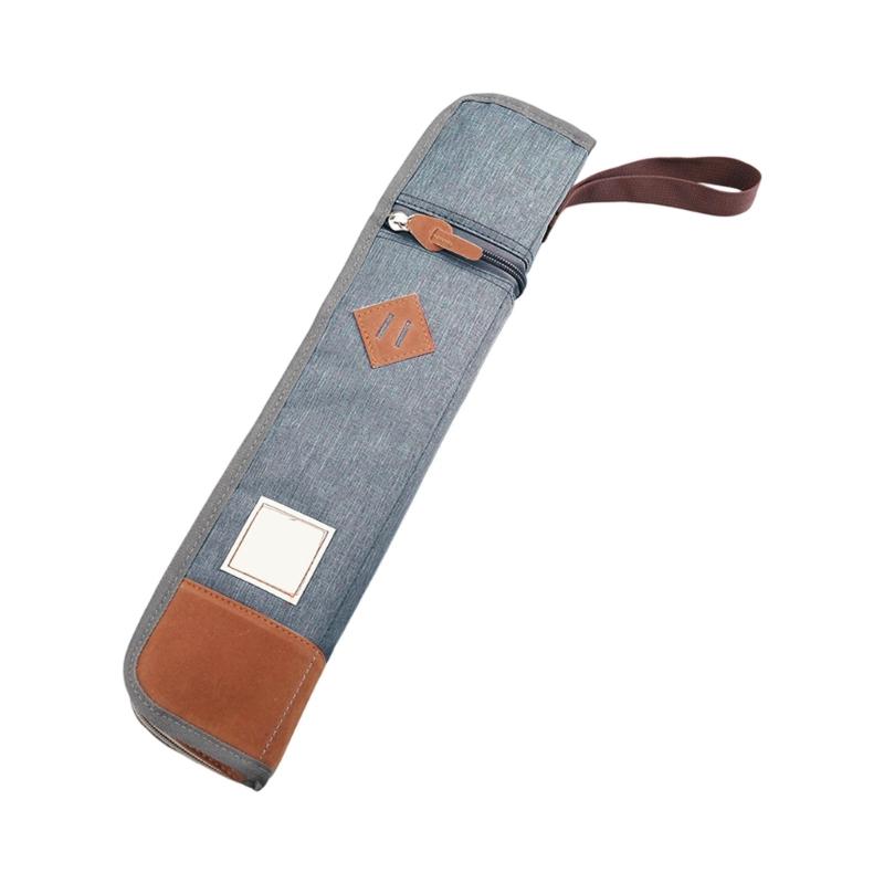 Music Drum Sticks Pouch Drumsticks Bag Drum Sticks Case Perfect for Music Enthusiasts and Studio Recording Session