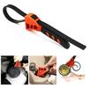 SHUBIAO Rubber Belt Wrench, Multifunctional Rubber Belt Wrench Adjustable Spanner Bottle Opener Filter Wrench Car Repair Tool