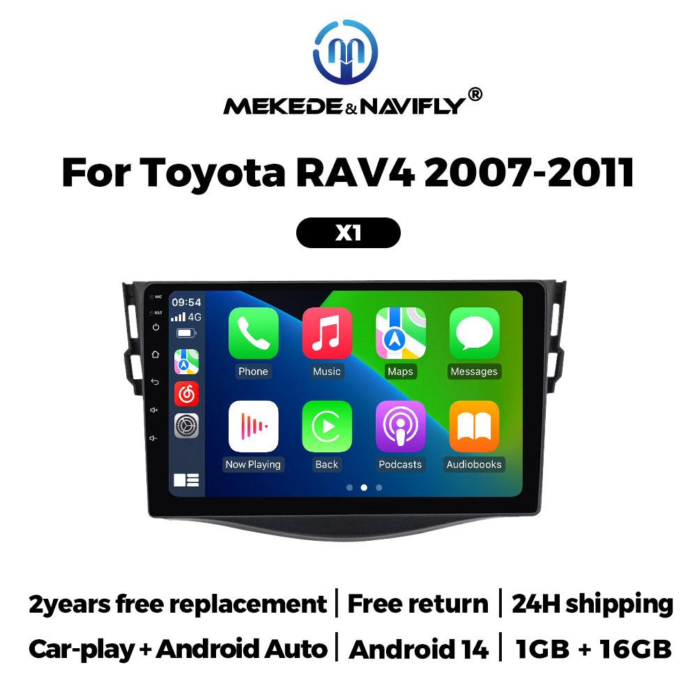 

Android 14 Autoradio for Toyota RAV4 Rav 4 2006-2012 Carplay Auto Multimedia Player Car Radio Stereo Touch Screen GPS HeadUnit