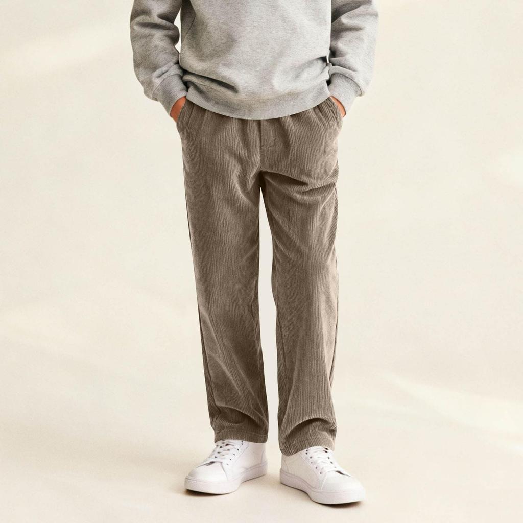 Children's Straight-leg Loose-fit Casual Trousers