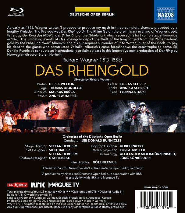 Blu-ray film das rheingold blu-ray