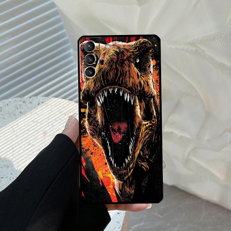 Jurassic Dinosaur World Case For Samsung Galaxy S23 S22 S21 Ultra S20 FE S8 S9 S10 Note 10 Plus Note20 Ultra Cover