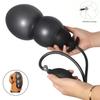 Stimulátor expanze bodu G pro dospělé Nafukovací anální kolík Velké dildo Zaváděcí erotická hračka Mužský masážní přístroj prostaty Nafukovací anální kolík Sexuální hračka pro muže Ženy
