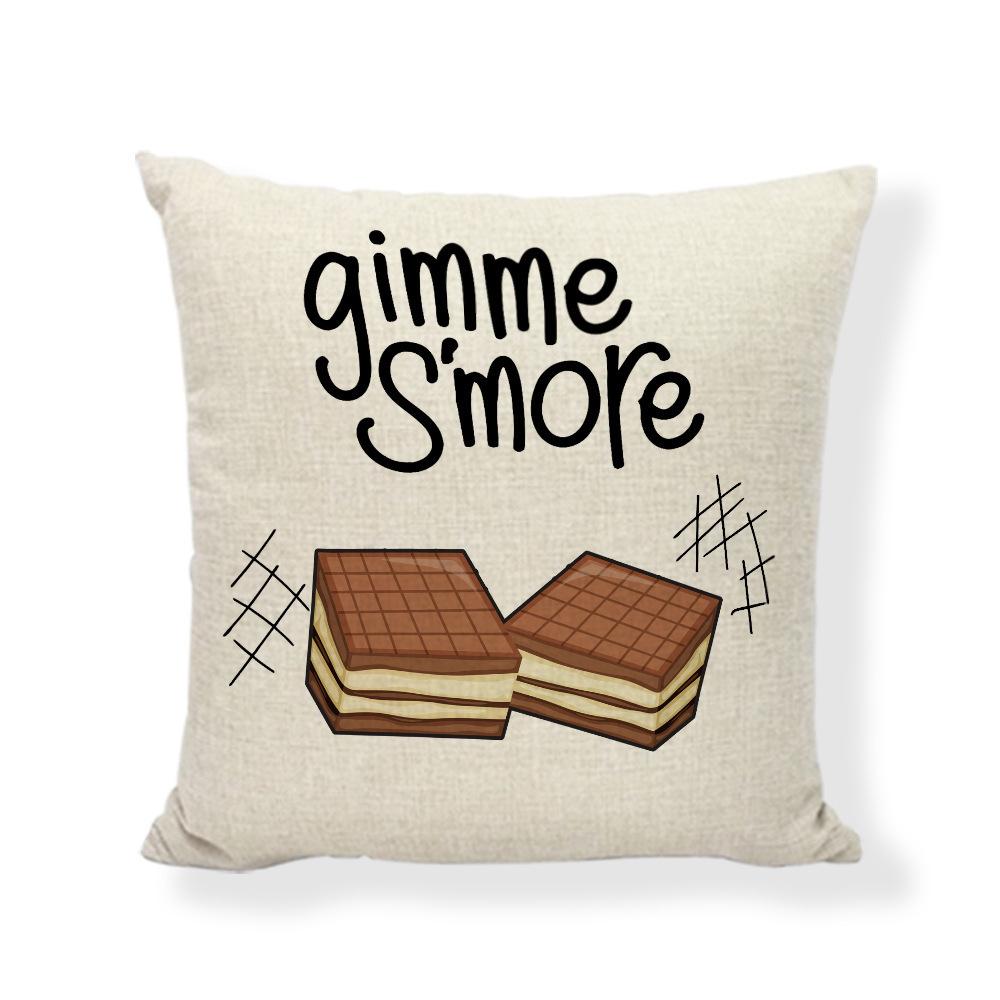 Colorful And Interesting Words Throw Pillow Covers With Digital Printing Of Short Plush Fabric Car-Shaped Sofa Cushion
