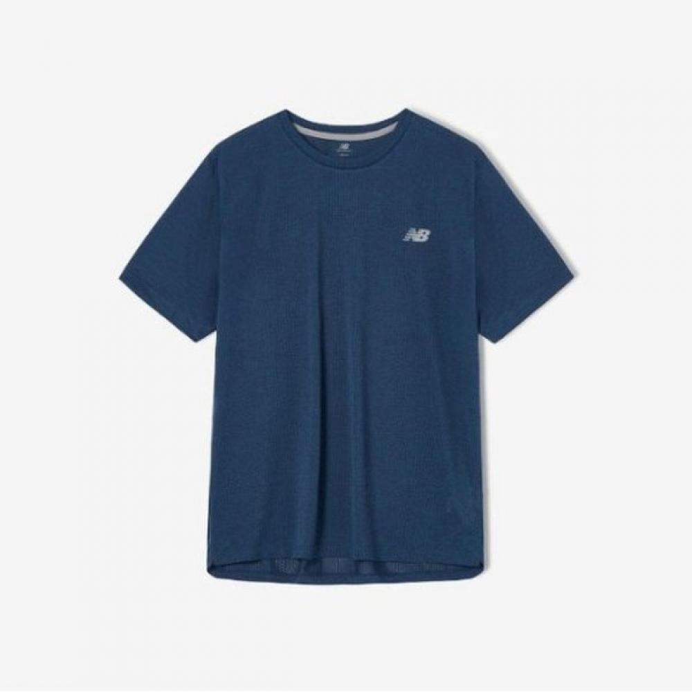 

New Balance MT41253 Men S AThleTic ShorT Sleeve T ShirT 090(S)