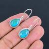 Natural Blue Opal Earring 925 Sterling Silver Handcrafted Earring LiteWeight HandMade Earring Gift for Best Girl Gift For Her