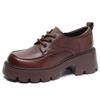 Women's Leather Shoes 2026 Spring New Collection Japanese Versatile Mary Jane Thick Soled Single Shoes for Women