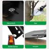 Military Shovel Multi-functional Portable Stainless Steel 1PC Outdoor Tool for Camping Hiking Survival Emergency Trips